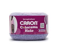 Caron Colorama Halo Perfect Phasing 500 g - 1 paquet de 900 g de fil de lavande 71% acrylique, 18% nylon, 11% polyester