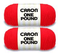 Caron Lot de 2 fils, écarlate,