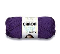 Caron Simply Soft Fil de fête 85 g Violet Brillant