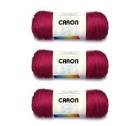 Caron Simply Soft Lot de 3 paquets de 170 g en acrylique 4 moyens (peignés) 300 m pour tricoter/crochet