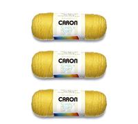 Caron Simply Soft Lot de 3 pelotes de fil à limonade acrylique 170 g 4 Medium (peigné) 300 m