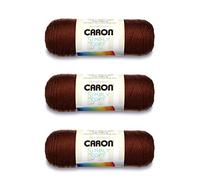 Caron Simply Soft Lot de 3 pelotes de fil à tricoter en acrylique 170 g 4 médiums peignés 300 m