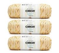 Caron Simply Soft Moucheté, Honeycobmb Lot de 3
