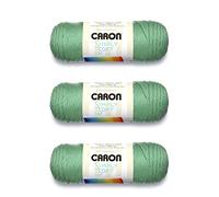 Caron Simply Soft Sage Lot de 3 pelotes de fil acrylique 170 g 4 m moyen (peigné) 300 m