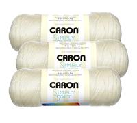 Caron Simply Soft Solids Yarn-Off White