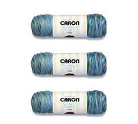 Caron Simply Soft Spring Brook Paints Lot de 3 paquets de 141 g - Acrylique - 4 moyens (peignés) - 220 m - Tricot/Crochet