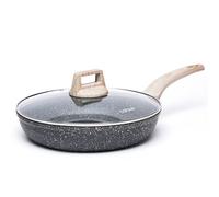 CAROTE Sauteuse 30 cm, Poele Induction avec Couvercle Pour Tous Feux Dont Induction, Revêtement Antiadhésif, Wok Pour La Cuisine Quotidienne, Sans PFOA