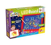 Lisciani Tableau LED Carotina pour dessins fluorescents avec fiches didactiques