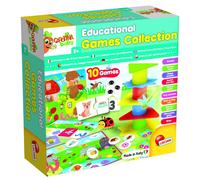 Lisciani - CAROTINA BABY- Collection de 10 Jeux Éducatifs pour Enfants dès 2 ans- Apprentissage Ludique - Puzzle , Memory, Jeu sur les Chiffres et Couleurs adaptés aux Petits -