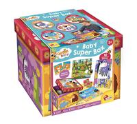 Carotina baby super box + jeux educatifs - boîte avec jeux educatifs, puzzles, Jeux d'Association multicolore TU