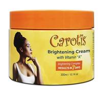 Carotïs Carotis Crème éclaircissante pour la peau 300 ml - Crème de nuit 7 jours aide à éliminer les taches sombres, teint inégal de la peau, avec vitamine A