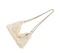 carotoe 3D Rose Floral Soirée Pochettes Dames Paillettes Satins À Main Bandoulière À Main avec Chaîne pour Les Fêtes De Mariage Événement Demoiselle D ' honneur De Soirée