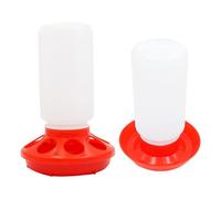 carotoe Abreuvoir Automatique pour Oiseaux, Ensemble d ' Alimentation pour volailles, Solution d ' arrosage pour Poulets, Canards et oies, Utilisation Simple pour Oiseaux