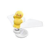 carotoe Accessoire de Voiture Rotatif à énergie pour Avions, décoration de Tableau de Bord, Artisanat ABS avec en Silicone sécurisé pour Les Longs Voyages, Accessoire de Voiture Rotatif à
