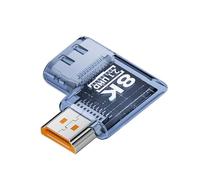 carotoe Adaptateur 90 degrés 8K60Hz 4K120Hz Coupleur à angle droit pour projecteur PC Boîtier ABS 8 Styles HDTV Adaptateurs femelle vers mâle