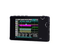 carotoe Analyseurs logiques numériques 4 canaux, taux d ' échantillonnage de 100 / s, écran Portable de 2, 8 Pouces, Instrument portatif, Batterie intégrée, Batterie Rechargeable intégrée