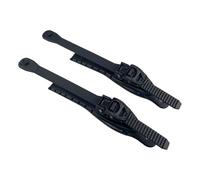 carotoe Attaches rapides pour chaussures de ski - Construction en métal ABS pour un contrôle optimal - Sangle de fixation confortable pour chaussures de ski