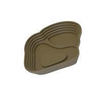 carotoe Bol de bain multi-étages pour reptiles avec plateforme d'escalade pour nourrir et bronzer les tortues et les reptiles