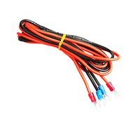 carotoe Câble de Connexion Haute température pour imprimante 3D, lit Chauffant, Module d ' Alimentation, Extension, Accessoires d ' imprimante 3D, 100 / 200cm