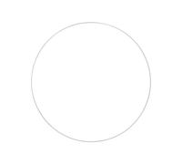 carotoe Cadre de couronne florale pour mariage Anneaux en fer pour porte Fixation murale Accessoire Cercle en fer pour