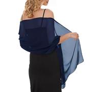 carotoe Châle élégant, écharpe de protection, paréo léger, confortable pour les peaux sensibles, écharpe de plage réglable avec nœud