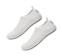 carotoe Chaussures d ' Eau pour la Plage et Bord de la, Chaussures de Bain en avec détails Scintillants pour Les Vacances, Les Jours d ' Escapade, Les Chaussures de Natation en à Enfiler