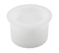 carotoe Crafty Moule en silicone pour tasse de ciment pour fabriquer votre propre support de gypse unique ou moule décoratif en silicone pour ciment en cristal