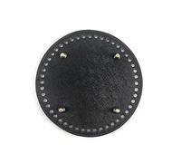 carotoe de rond fait à la main avec 48 trous, diamètre 15cm / 5.91 pouces, accessoires de bricolage pour sacs à tricoter