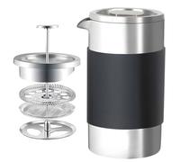 carotoe Dispositif de préparation du café robuste en acier inoxydable 304, passoire Fine pour une saveur complète, Cafetière à service unique de 350ml