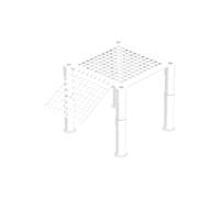 carotoe Durabilité Plate-Forme de baignade en Plastique pour Tortues Rampes d ' polyvalentes pour Tortues Terrasse de Repos Accessoire pour Habitat des Tortues Accessoires pour Aquariums