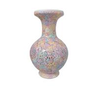 carotoe Ensemble de vases Puzzle 3D, présentoir de Fleurs en ABS de 200 pièces avec Lueur LED, Tasse d ' Eau Amovible et Vase décoratif LED monté sur pièce