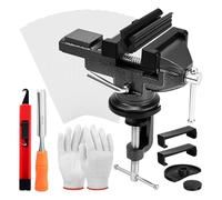 carotoe Ensemble d'outils de regrippage pour l'entretien du Golf avec étaux rotatifs, Coussinets de Protection, Bandes de Ruban adhésif Double Face et Gants d'installation de Ruban adhésif de Golf