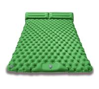 carotoe Et Matelas Gonflable Portable pour Les Voyages de Camping avec Zone de Couchage de 78, 7 x 42, 7 Pouces, Coussin de Couchage à gonflage Rapide