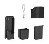 carotoe Étui pour Appareil Photo de Poche 4P, Ensemble de Housses en Silicone avec Couverture complète et lanière pour à, Transport et Voyage