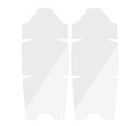 carotoe Film de Protection Complet pour manivelle de vélo, 2 Feuilles, Transparent, Autocollants, Ensemble d ' Autocollants, Film de Protection pour Bras
