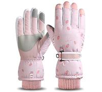 carotoe Gants à Doigts complets Gants de Ski pour écran Doublure en Polaire Chaud d ' Hiver Chaud pour la Conduite Équitation imperméable doublé en Polaire pour Patinage sur Glace