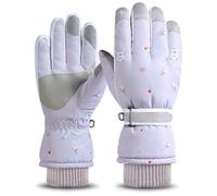 carotoe Gants à Doigts complets Gants de Ski pour écran Doublure en Polaire Chaud d ' Hiver Chaud pour la Conduite Équitation imperméable doublé en Polaire pour Patinage sur Glace