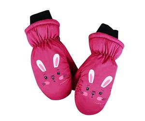 carotoe Gants de Ski pour Gants Confortables et élégants Chauds et durables Légers Parfaits pour Les activités de Plein air en Hiver Conception de Lapin pour Les pour l ' équitation Les
