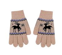 carotoe Gants épais tricotés en forme de cerf, confortables à porter pour les, idéaux pour la protection contre le froid, les, l ' automne et l ' hiver pour les tricotés pour