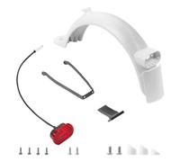 carotoe Garde-Boue arrière pour Scooters universels Garde-Boue pour Scooters électriques étanches pour navetteurs et Cyclistes Garde-Boue de sécurité pour Cyclisme de Nuit