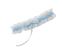 carotoe Jarretière de Cuisse Rosette Jarretière de Jambe Ajustable Accessoire de Cosplay Chaîne de Cuisse Confortable Mode Legwear Réglable Élastique Mariage pour la Mariée