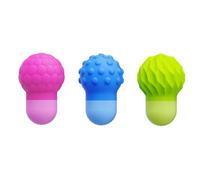 carotoe Jouet d ' Eau de Bain de Couleur avec Corps à Presser en Silicone pour dans la, Forme Arrondie, Trous de Sortie inférieurs, env 9X5.9 Cm pour l ' Heure du Bain intérieur Jouet en la