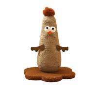 carotoe Jouet Debout de Poteau de Soin de Griffe de Chat avec la Colonne de Corde, Coussin intérieur et Aire de Jeu pour Les d ' activité Quotidiens de Chat pour Le Poteau intérieur autoportant à la