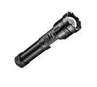 carotoe Lampe de Poche avec lumière latérale, Batterie 3500 mAh, Fonction d ' Alimentation Mobile pour randonnée, urgences, sécurité, Lampe de Poche LED zoomable avec Batterie