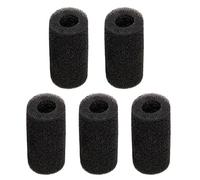 carotoe Lot de 5 rouleaux de mousse pré-filtrante de rechange pour aquarium Noir