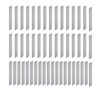 carotoe Lot de 50 ancrages pliables en aluminium antirouille sans danger pour aquarium, accessoires de paysage, poids