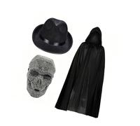 carotoe Magnifique masque d ' Halloween décoré de cristaux pour les fêtes à thème et les rassemblements déguisés Crâne étincelantCrâne étincelantCrâne étincelant
