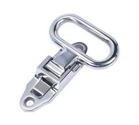 carotoe Marchepied pliable en acier inoxydable de qualité marine pour bateau, yacht, mât de tableau arrière, taille petite/grande taille, noir