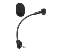 carotoe Micro de jeu de rechange pour casques cloud, perche de microphones de 3,5 mm avec coque de rechange pour casques de jeu