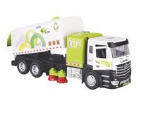 carotoe Modèle de Camion balayeuse sous Vide de Construction en Alliage Permanent, Plan Manuel à échelle, Jouet éducatif pour, Voiture en Alliage, Jouet Familial